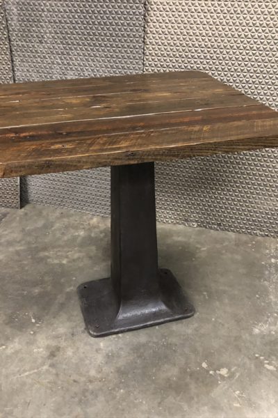 Cast Iron Base Table